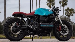 BMW K100 Cafe Racer Build USD Fork Conversion [upl. by Aurea]