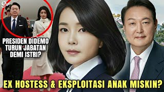 SKANDAL MEMALUKAN EXHOSTESS EKSPLOITASI ANAK MISKIN FAKE STOCK FIRST LADY SOUTH KOREA KIM KEONHEE [upl. by Lejeune318]