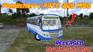 🎀💕Pondicherry prtc bus mod 🎀❤️ [upl. by Esyli]