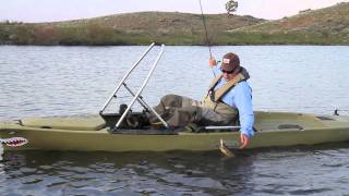 Hobie HBAR standing bar for Pro Angler [upl. by Harragan]