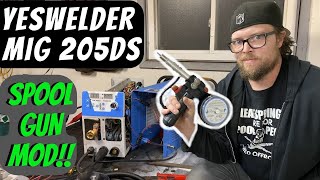 How to add a Spool Gun to the Yeswelder Mig 205DS ⚡ Full Mod Walkthrough [upl. by Xenia]