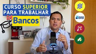 Cursos de Nível Superior para trabalhar em bancos  Concurso do Banco do Brasil  Cargos [upl. by Enak584]