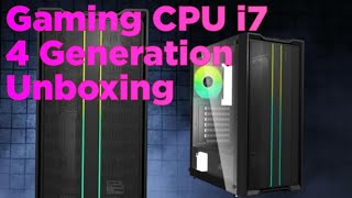 Gaming CPU i7 4 Generation Unboxing  Gaming Monitor Unboxing  Gaming Pc Unboxingunboxing gaming [upl. by Tamas869]