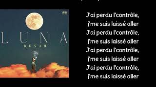 Benab  Luna ParolesLyrics [upl. by Lah]