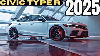 FINALLY 2025 Honda Civic Type R Revealed  This is SPORTY Design [upl. by Ahsekyt661]