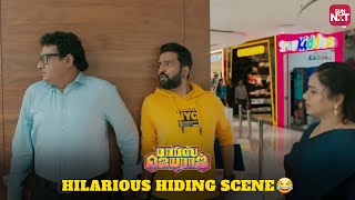 Parris Jeyaraj Shopping Mall Comedy Scene  Santhanam  Anaika Soti  Motta Rajendran  Sun NXT [upl. by Joni980]