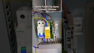 MCFA Cerberus ECO FC18R Fire Alarm Controller Siemens firealarm short firedetection siemens [upl. by Blinni]