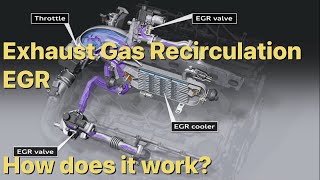 How does EGR Exhaust Gas Reticulation work why is it needed and common faults explained [upl. by Ttennaj]