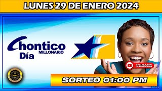 Resultado de EL CHONTICO DIA del LUNES 29 de enero del 2024 chance chonticodia [upl. by Dirk]