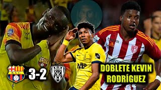 DOBLETE DE KEVIN RODRÍGUEZ EN BÉLGICA 🔥  BARCELONA 32 IDV  GOL DE JOHN MERCADO EN PORT  xDoTeS [upl. by Nepean309]