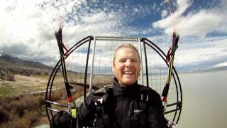 Paramotor Eris 4 Powered Paraglider 1051 Glide Ratio 71 Aspect Ratio Insanly Awesome [upl. by Henriha657]