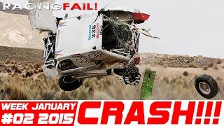 Dakar Special Racing and Rally Crash Compilation Week 2 January 2015 [upl. by Anivle234]