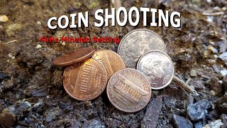 Quick Coin Shooting Metal Detecting Using The 4kHz Setting On The Minelab Equinox Metal Detector [upl. by Joiner]