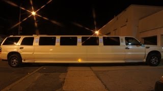 2002 Cadillac Escalade Limo For SaleSuper Stretch 20 Passenger LimousineChrome Rims [upl. by Nevetse]