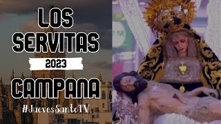 Los Servitas en Campana 2023  Soledad de Cantillana  Sábado Santo [upl. by Ayerhs]