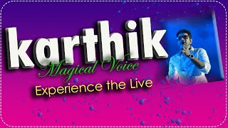 Singer Karthik Live Concert Bangalore singerkarthik karthik singerkarthiksongs concert music [upl. by Carisa]