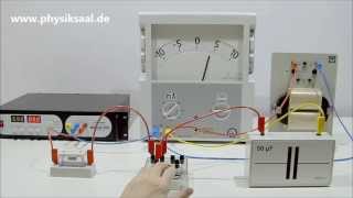 Gedämpfter elektrischer Schwingkreis 1 Hz [upl. by Eihpos]