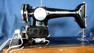 How to adjust Feed Timing of a Singer 201 Sewing Machine [upl. by Ykvir57]