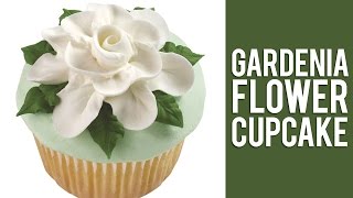 How to Make Buttercream Gardenia Flowers [upl. by Lanae]