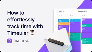 How to effortlessly track time with Timeular ⏳  Manuel Bruschi CEO [upl. by Emery197]