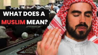 WHAT DOES A MUSLIM MEAN  CHRISTIAN PRINCE DEBATES A MUSLIM [upl. by Ardnuahc]