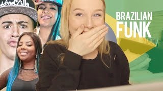 REACTION TO BRAZILIAN MUSIC FUNK ♡ [upl. by Hey]