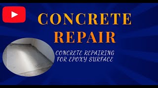 Concrete Repair  Repairing Concrete Cracks  Concrete restoration [upl. by Jone]