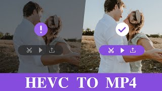 How to Convert HEVC to MP4 on Windows and Mac Best Quality [upl. by Yoj]