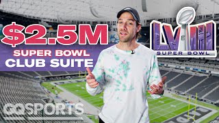 What 25M Gets You at Super Bowl LVIII  All Access  GQ Sports [upl. by Kendyl]