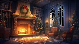 Playlist Christmas Timeless Hits by Michael Bublé amp Josh Groban Christmas Songs with Fireplace [upl. by Shaina]