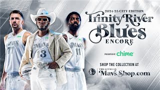 Trinity River Blues Encore  202425 Dallas Mavericks City Edition [upl. by Aleemaj]