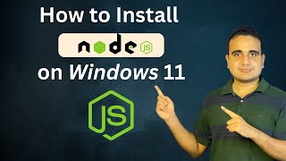 Install Node JS windows 11How to install Node JS in windows 11  Node JS installation on windows 11 [upl. by Lalise]