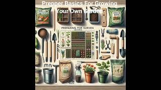 Prepper Basics For Growing Your Own Garden [upl. by Charity]