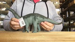 Apatosaurus Safari Dinosaur Toy Model Replica  Educational Kids Video Review  30004 [upl. by Virgie]