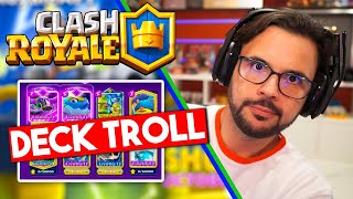 ma Dai Questo è un deck Trol  CLASH ROYALE [upl. by Eniroc]