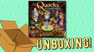 Quacks of Quedlinburg The Alchemists  Unboxing [upl. by Ikcim478]