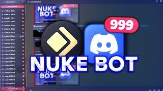 FAST NUKE BOT DISCORD 2024  WORKING 247 [upl. by Dannye]