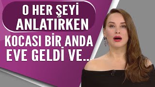 Canlı yayında her şeyi anlatıyordu bir anda kocası eve geldi ve [upl. by Eijneb]