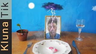 Kluna amp Charlie survived a thunderstorm Kluna Tik Dinner 27  ASMR eating sounds no talk [upl. by Alodi]