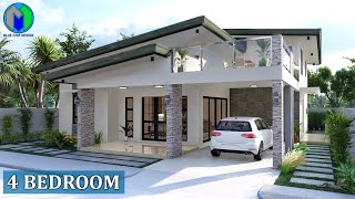 4 BEDROOM HOUSE DESIGN [upl. by Cherida]