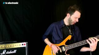 Paul Gilbert creates his quotPonzu Saucequot loop for the Ditto X2 Looper [upl. by Brieta]