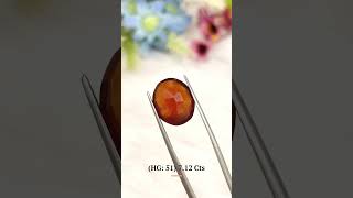 Hessonite Garnet 51 712 Carat [upl. by Ecire]