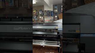 My New Roland VG3540 10k A Month printshop printing [upl. by Lednahc]