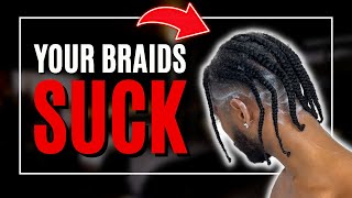 How To Wash Cornrows AND Braids without ruining them [upl. by Nosliw442]