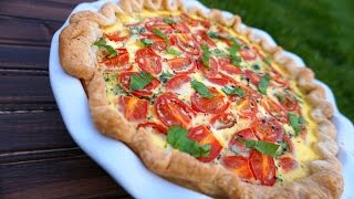 🌻Spring Quiche Recipe  Whats For Din  Courtney Budzyn Recipe 105 [upl. by Beck]