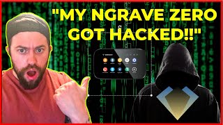 Reacting to quotMy Ngrave Zero Wallet Hacked Be carefulquot [upl. by Gearalt432]