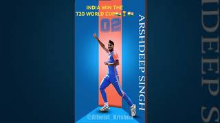 INDIA WIN THE T20 FINAL🇮🇳🇮🇳🇮🇳 🏆🇮🇳🇮🇳🇮🇳 WORLD CUP [upl. by Artined]