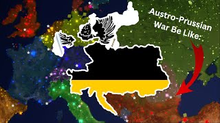 The AustroPrussian War Be Like Rise of Nations [upl. by Berry]