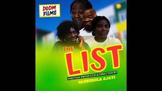 The List II Olubusola Ajayi thelist dodmfilms olubusolaajayi [upl. by Gnart342]