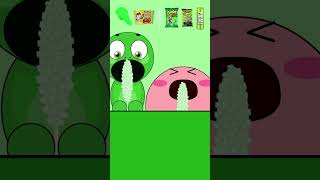 KIRBY VS FRANK INCREDIBOX ABGERNY  RANDOM GREEN EMOTICON ASMR MUKBANG [upl. by Montano203]